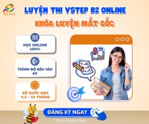 Khóa luyện mất gốc B2 online